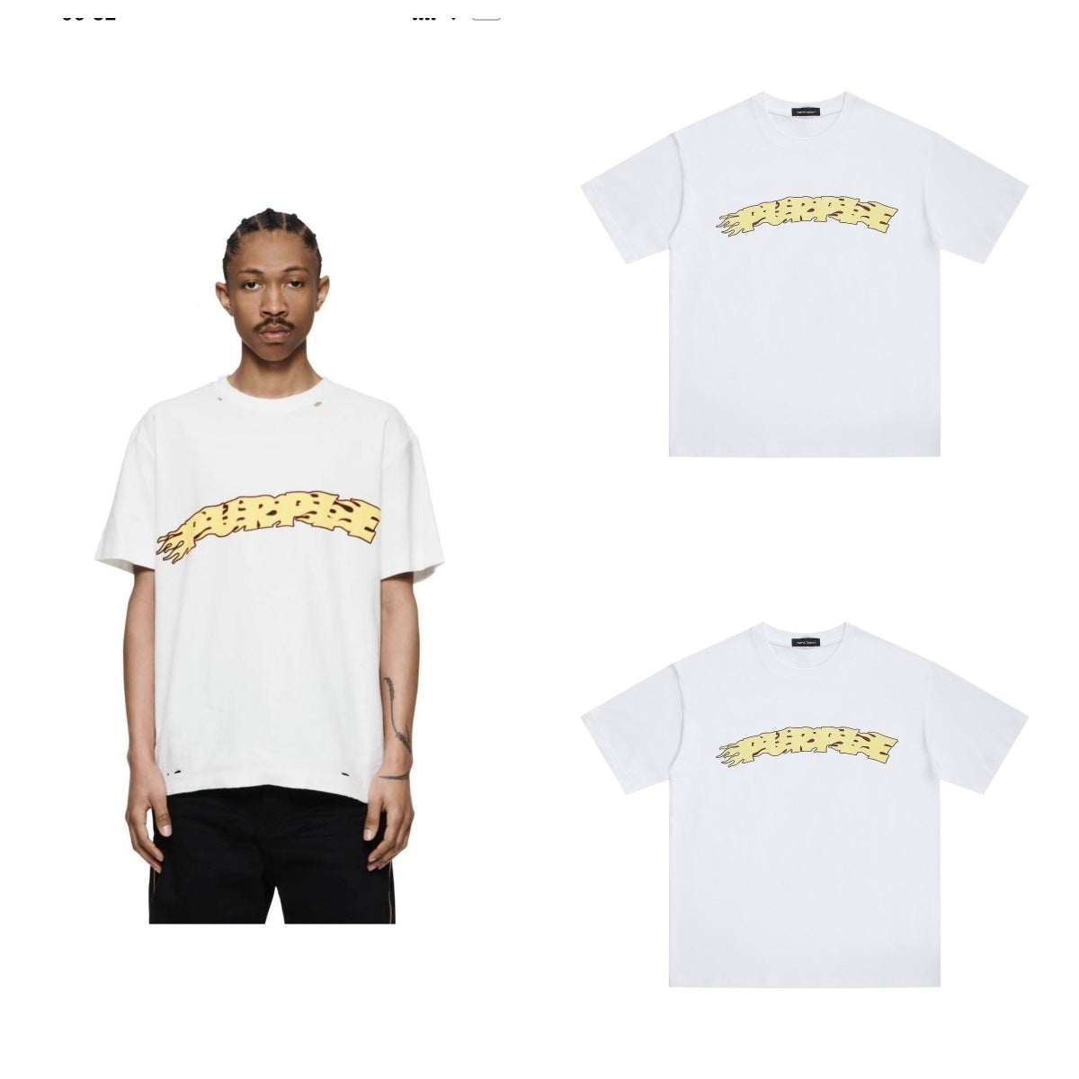 Purple Brand Fashion T-Shirt