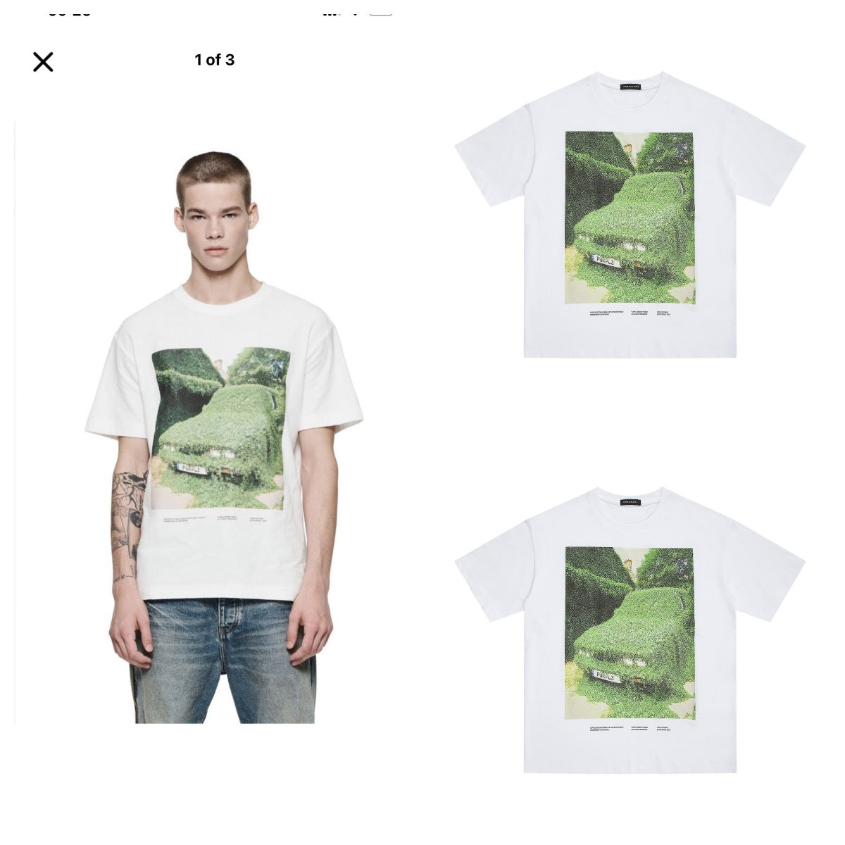 Purple Brand Fashion T-Shirt