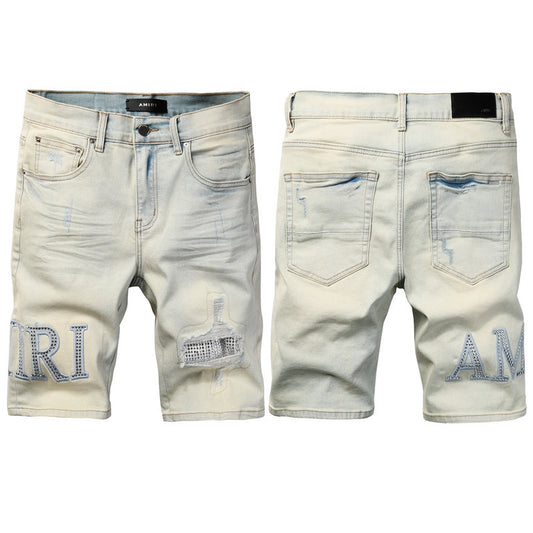 Amiri Fashion Denim Shorts #6002