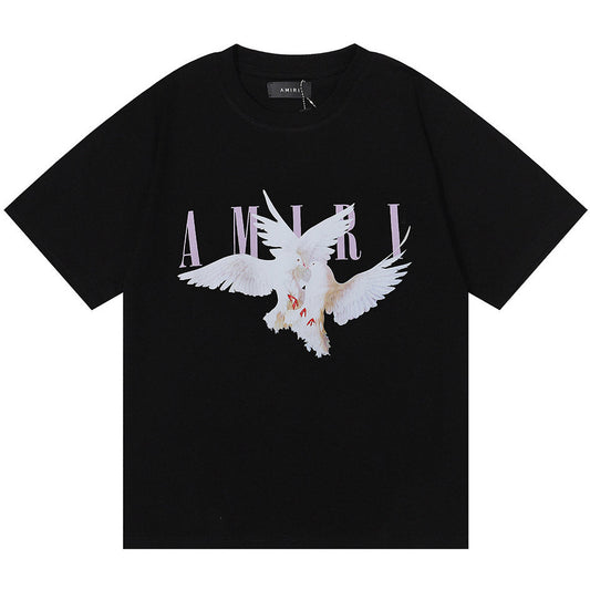 Amiri Fashion Peace Pigeon T-Shirt